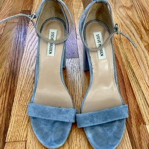 Steve Madden strappy suede heels - size 11